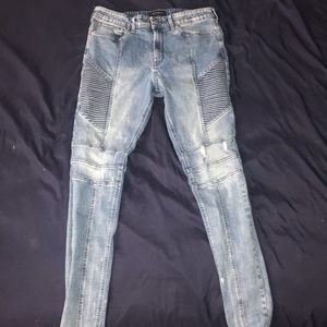 Pac Sun Stacked Skinny Jeans